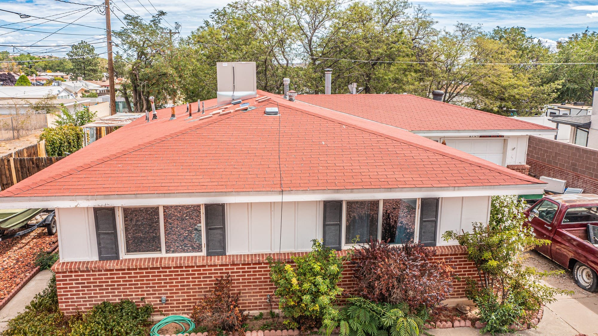 Farmington residential roof before replacement