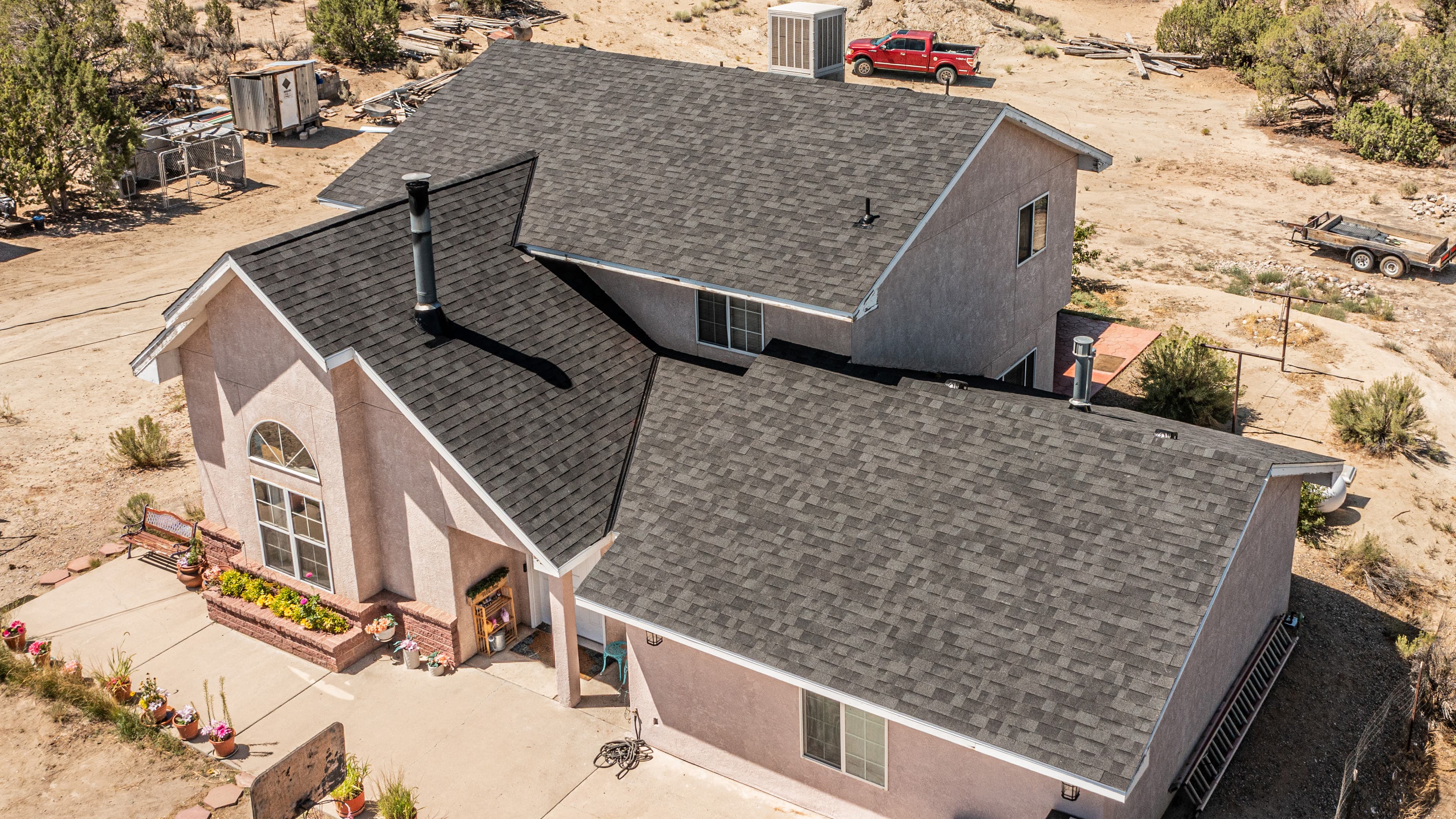 Completed roofing project by Regal Roofing LLC